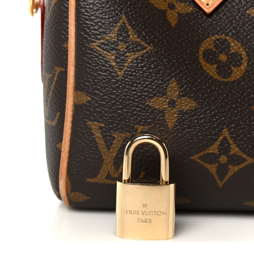 Monogram Speedy Bandouliere 20 Black
