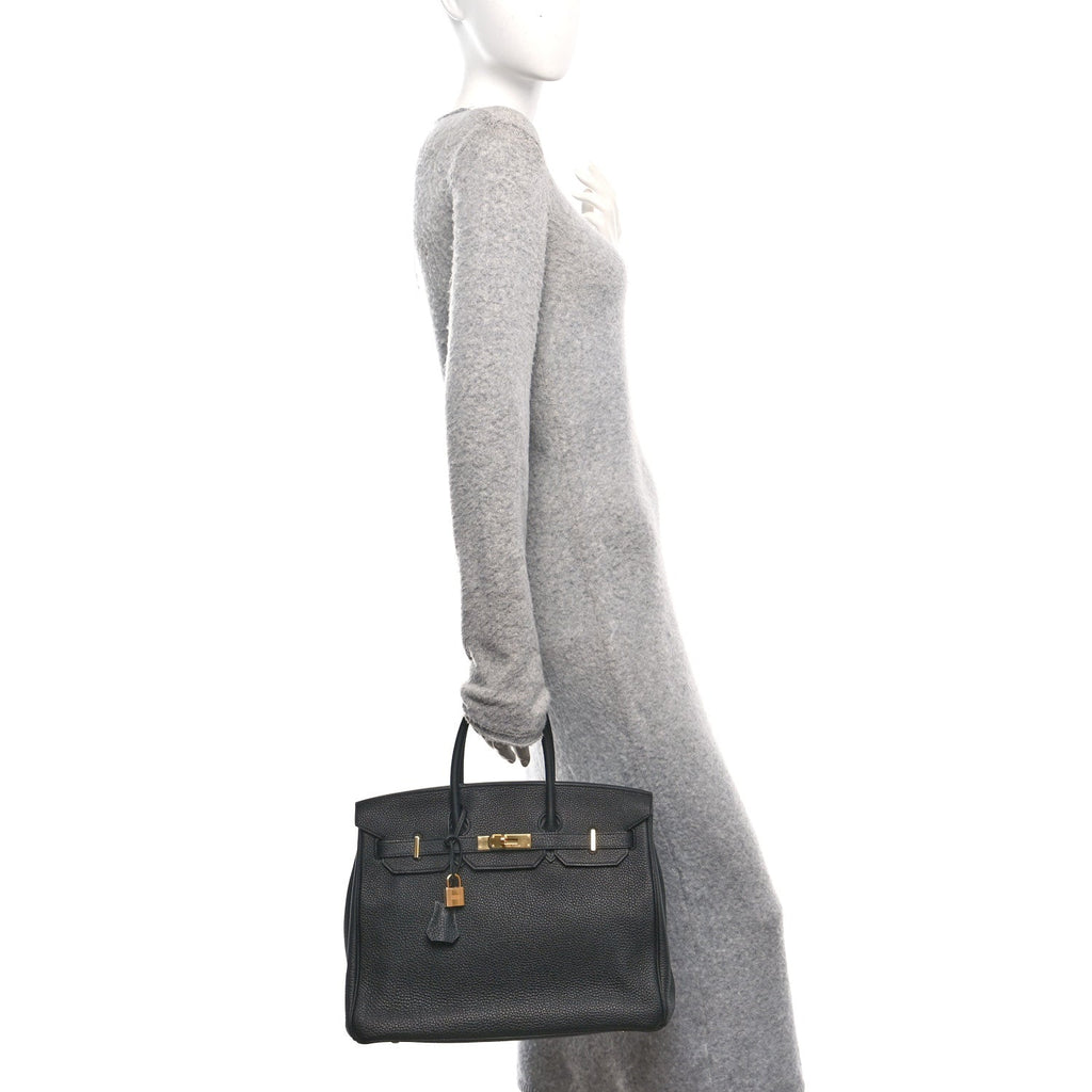 Togo Birkin 35 Black