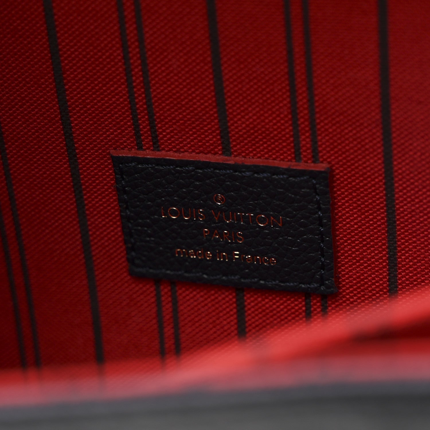 Empreinte Pochette Metis Marine Rouge