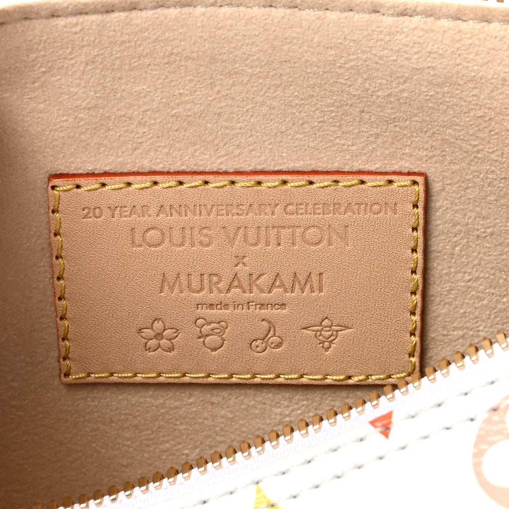 LV X TM Monogram Multicolor Speedy Bandouliere 25 White