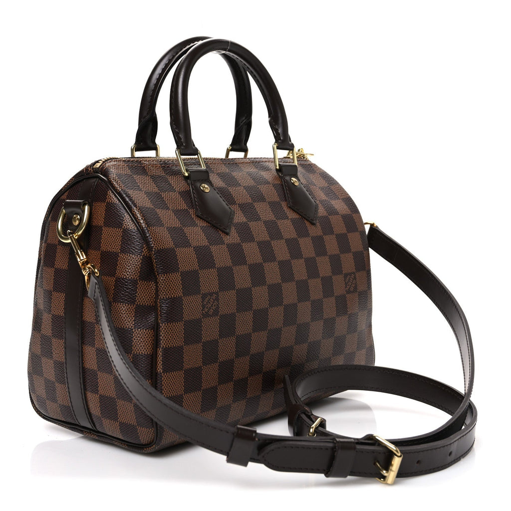 Damier Ebene Speedy Bandouliere 25