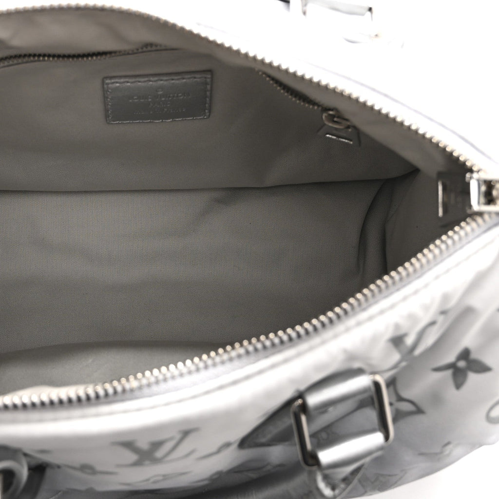 Nylon Monogram Gradient LV Snow Speedy Bandouliere 25 Frost