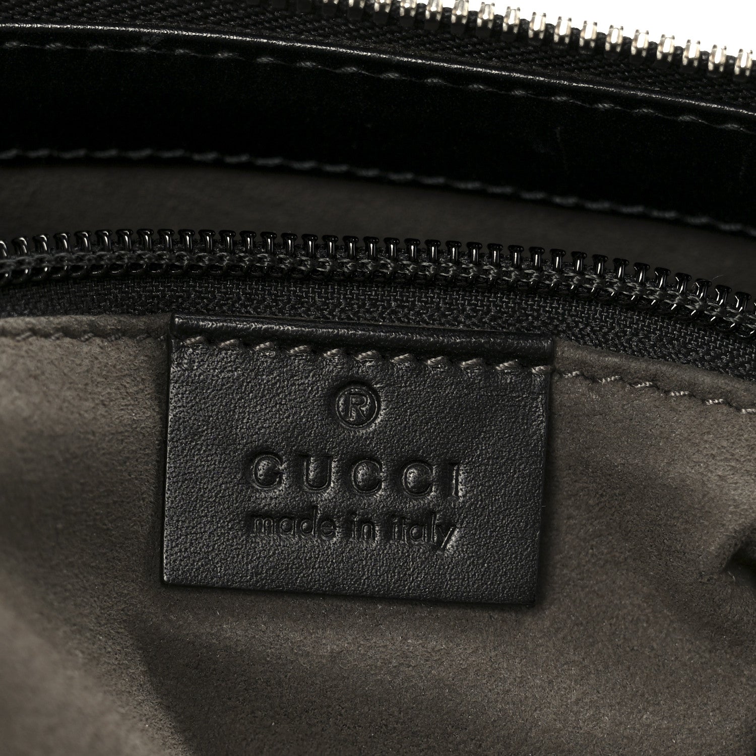 Guccissima Signature Small Messenger Bag Black