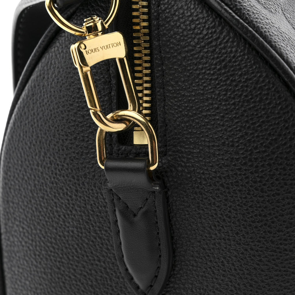 Empreinte Monogram Giant Speedy Bandouliere 25 Black