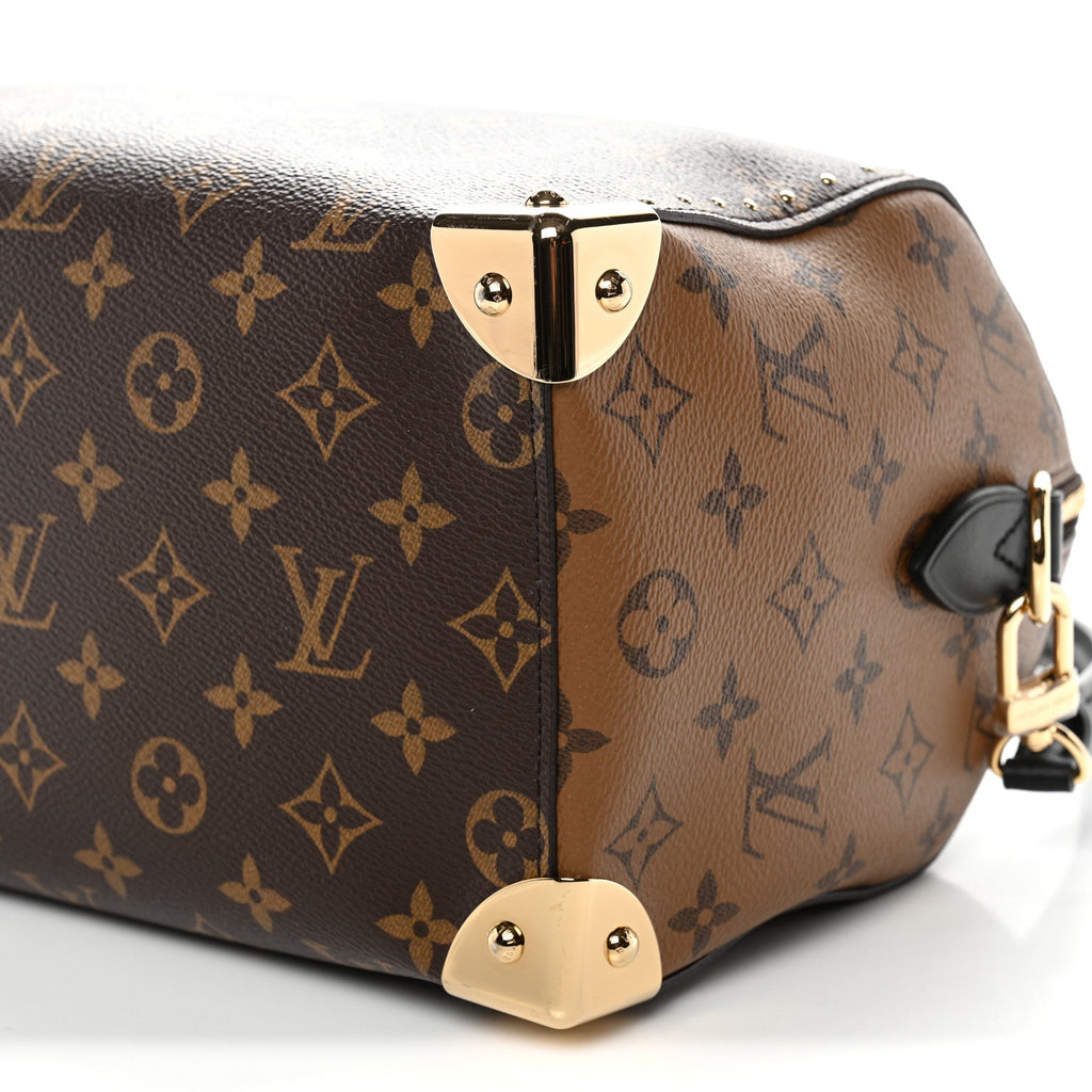 Reverse Monogram Speedy Trunk 25