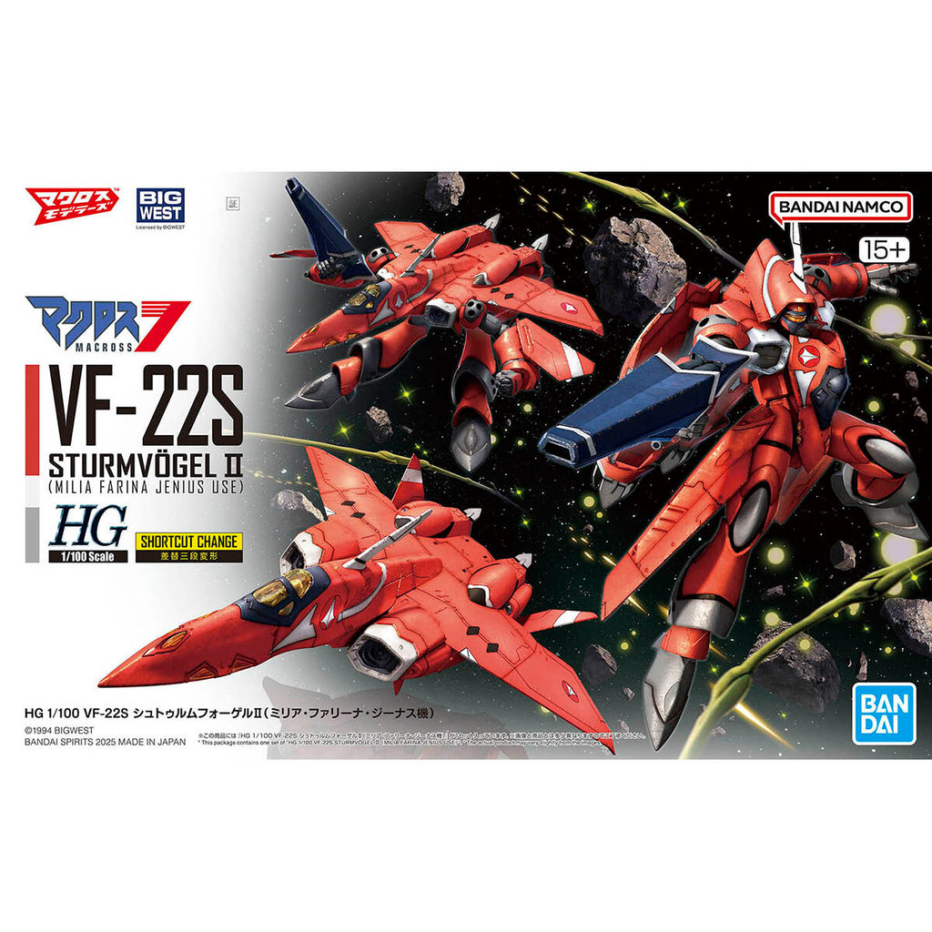 HG VF-22S STURMVOGEL II - MILIA FARINA JENIUS USE