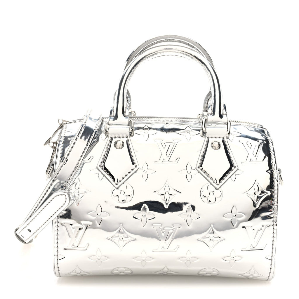 Monogram Miroir Speedy Bandouliere 20 Silver