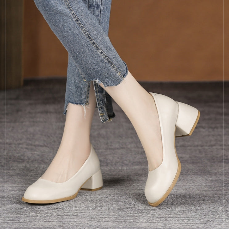 Zapatos Mary Jane de color liso