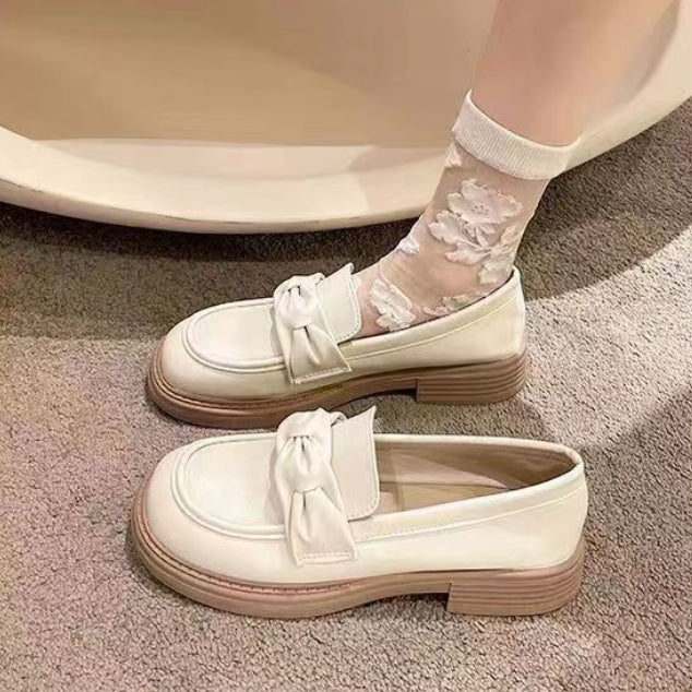 Zapatos planos de piel para las cuatro estaciones