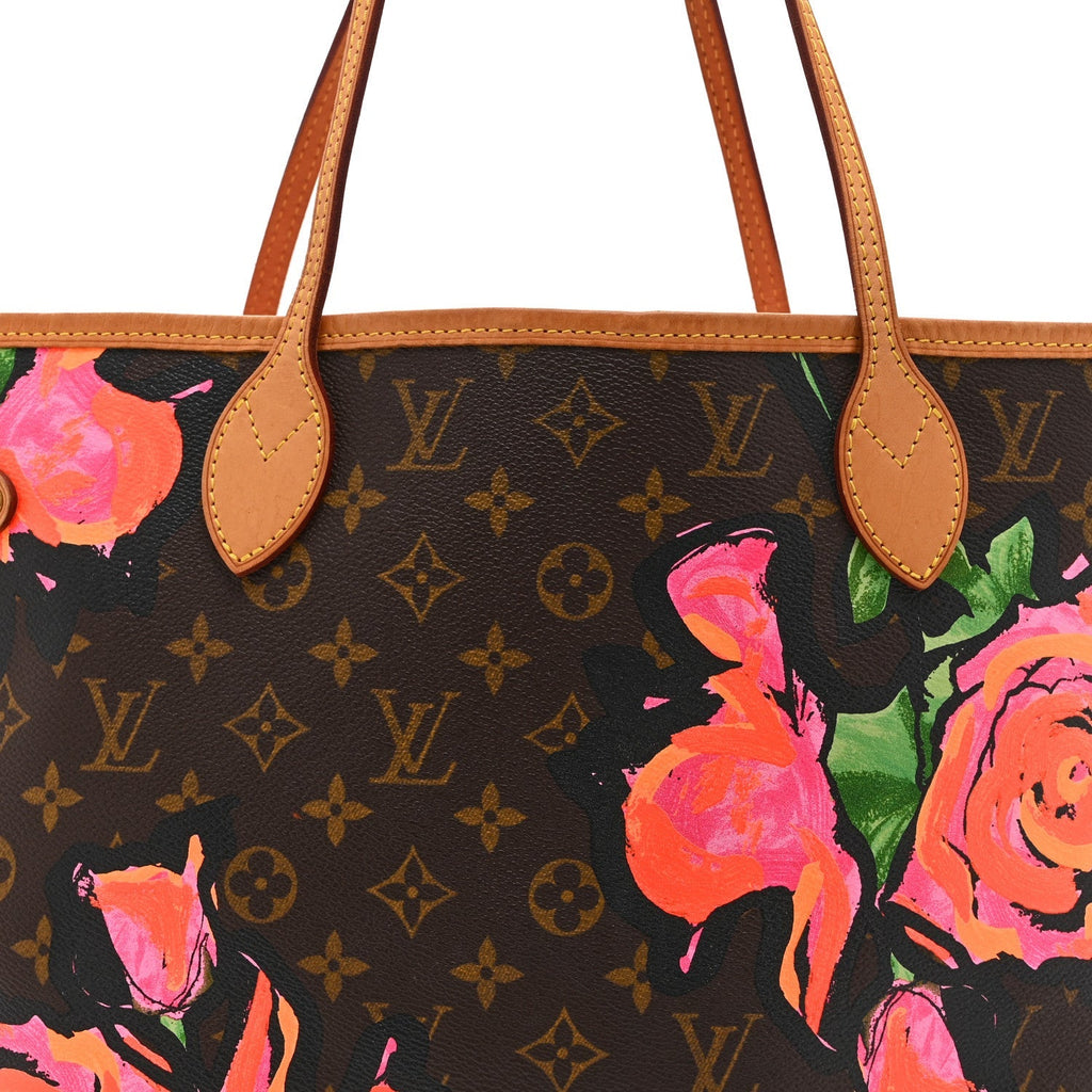 Monogram Roses Neverfull MM