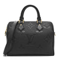 Empreinte Monogram Giant Speedy Bandouliere 25 Black