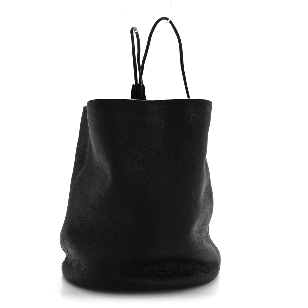 Grained Calfskin Joe Backpack Black