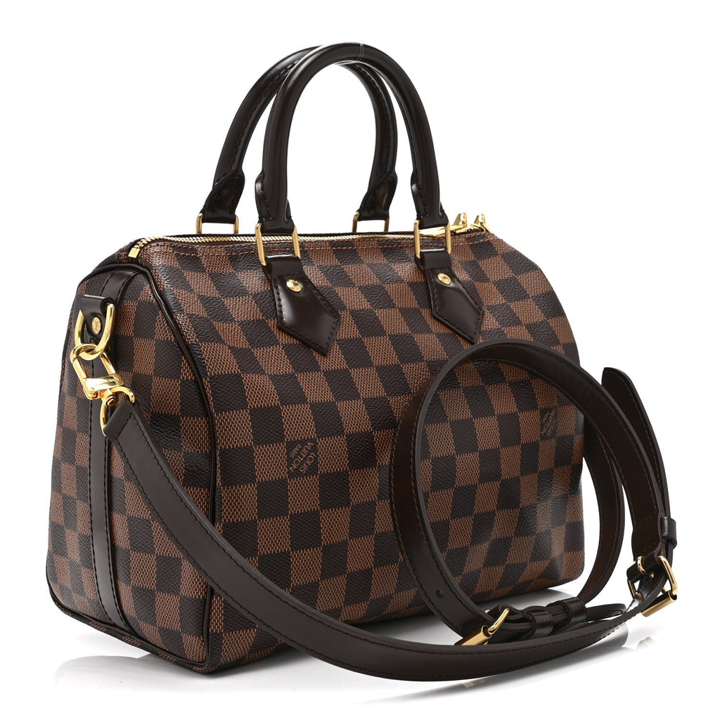 Damier Ebene Speedy Bandouliere 25