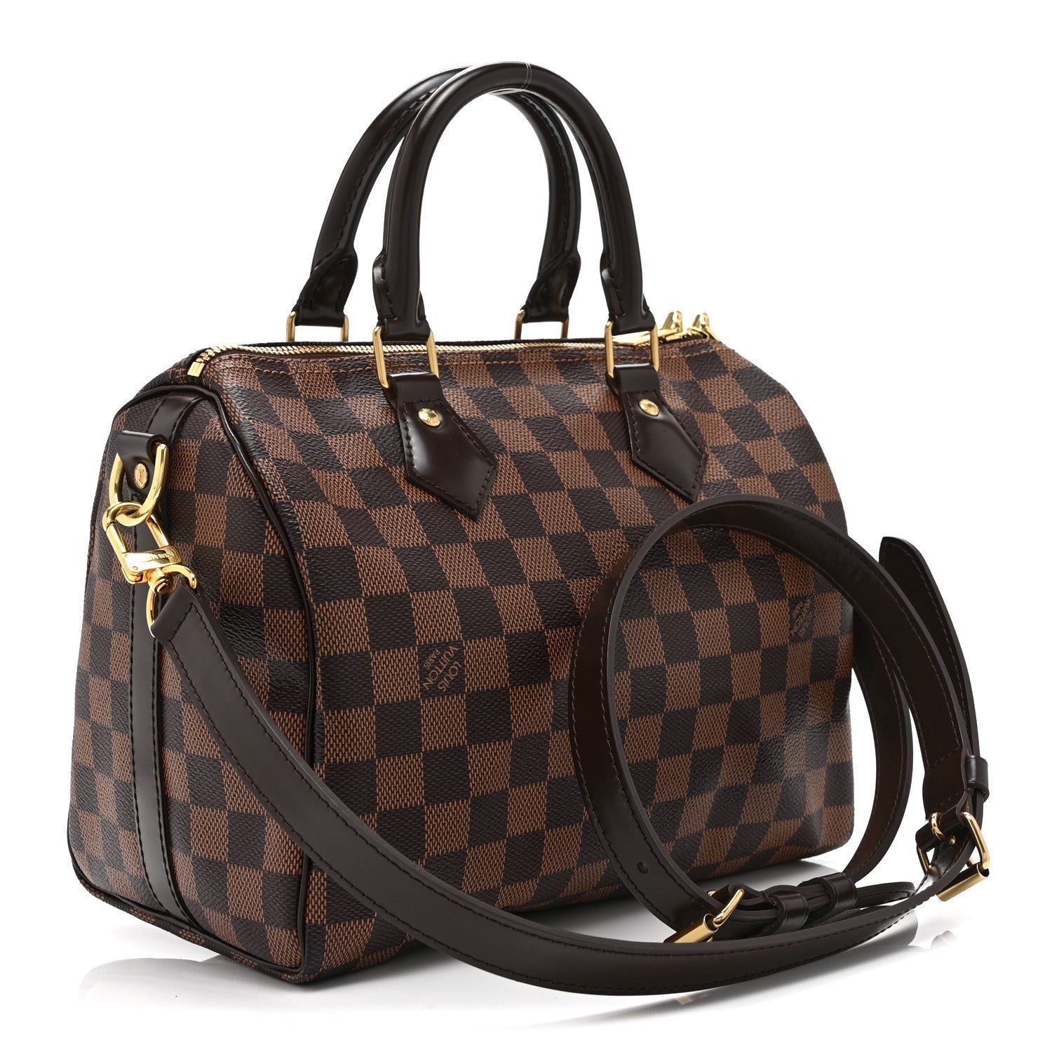 Damier Ebene Speedy Bandouliere 25