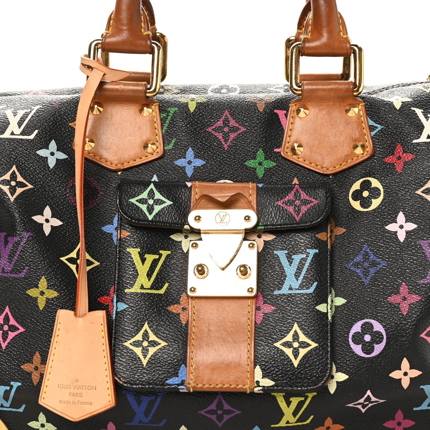 Monogram Multicolor Speedy 30 Black