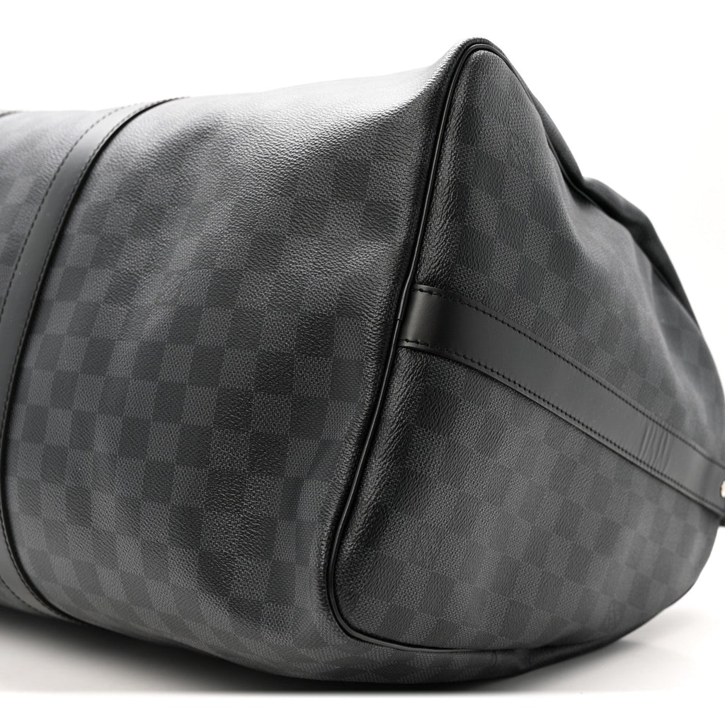 Damier Graphite Keepall Bandouliere 55