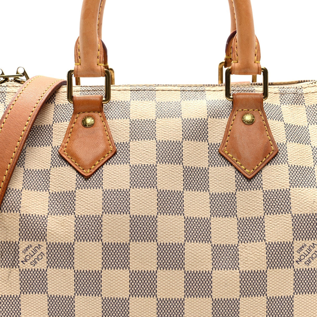 Damier Azur Speedy Bandouliere 25