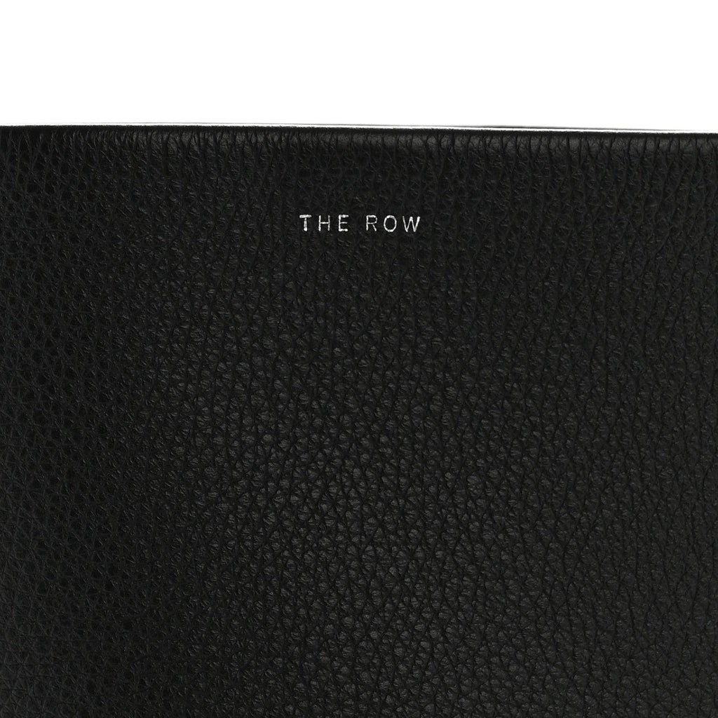 Grained Calfskin Small N/S Park Tote Black
