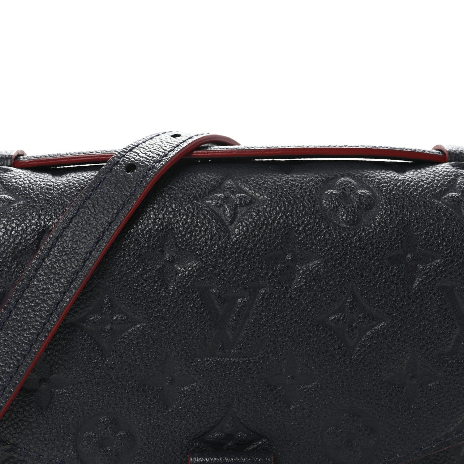 Empreinte Pochette Metis Marine Rouge