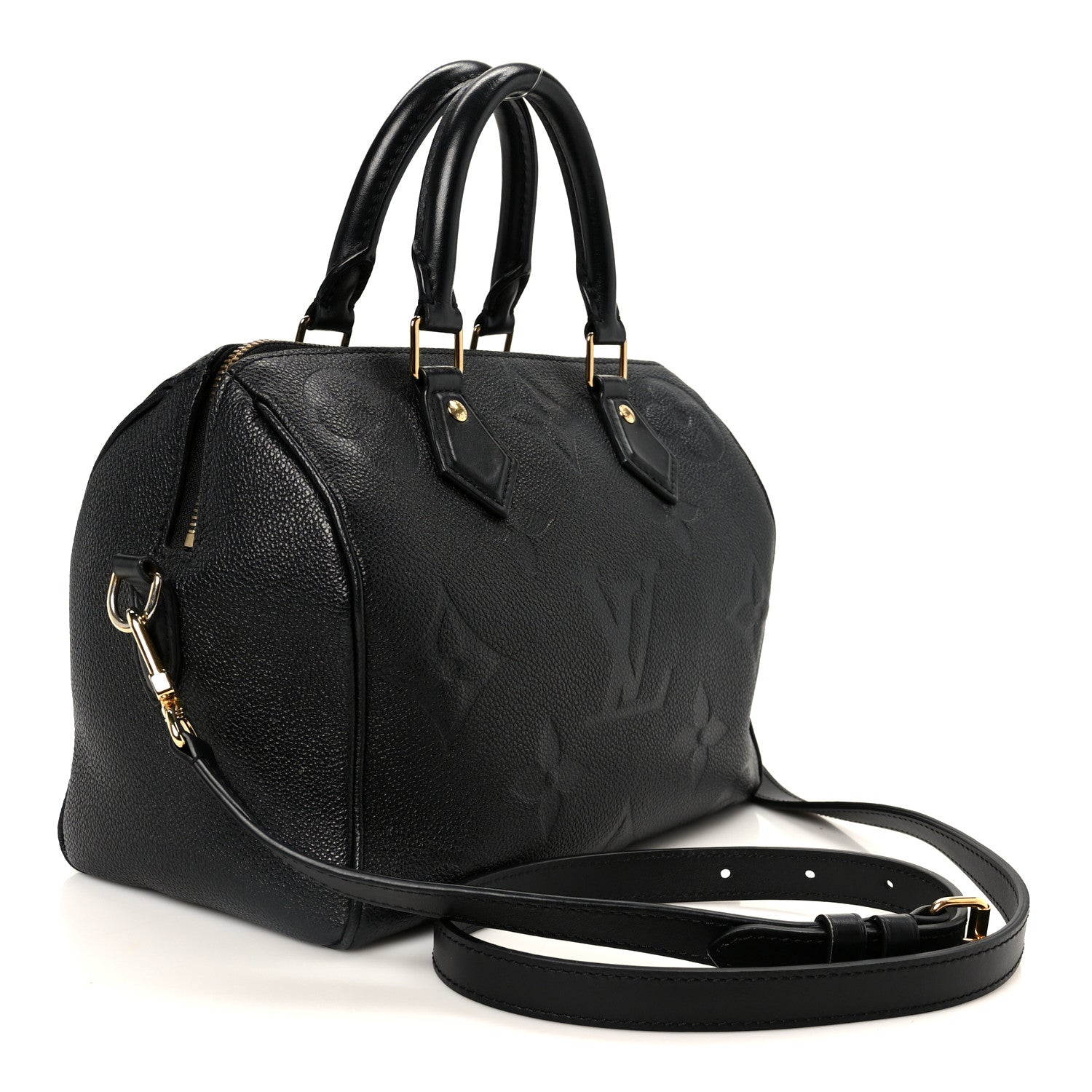 Empreinte Monogram Giant Speedy Bandouliere 25 Black
