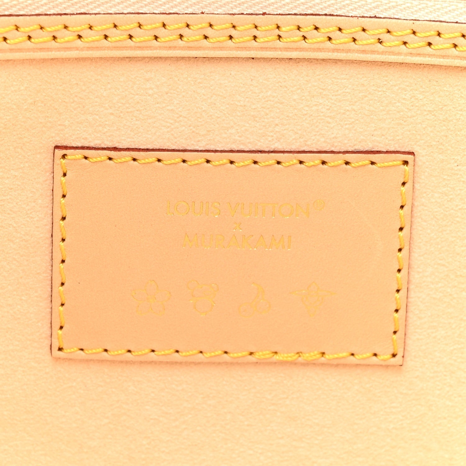 LV x TM Monogram Multicolor Neverfull MM White