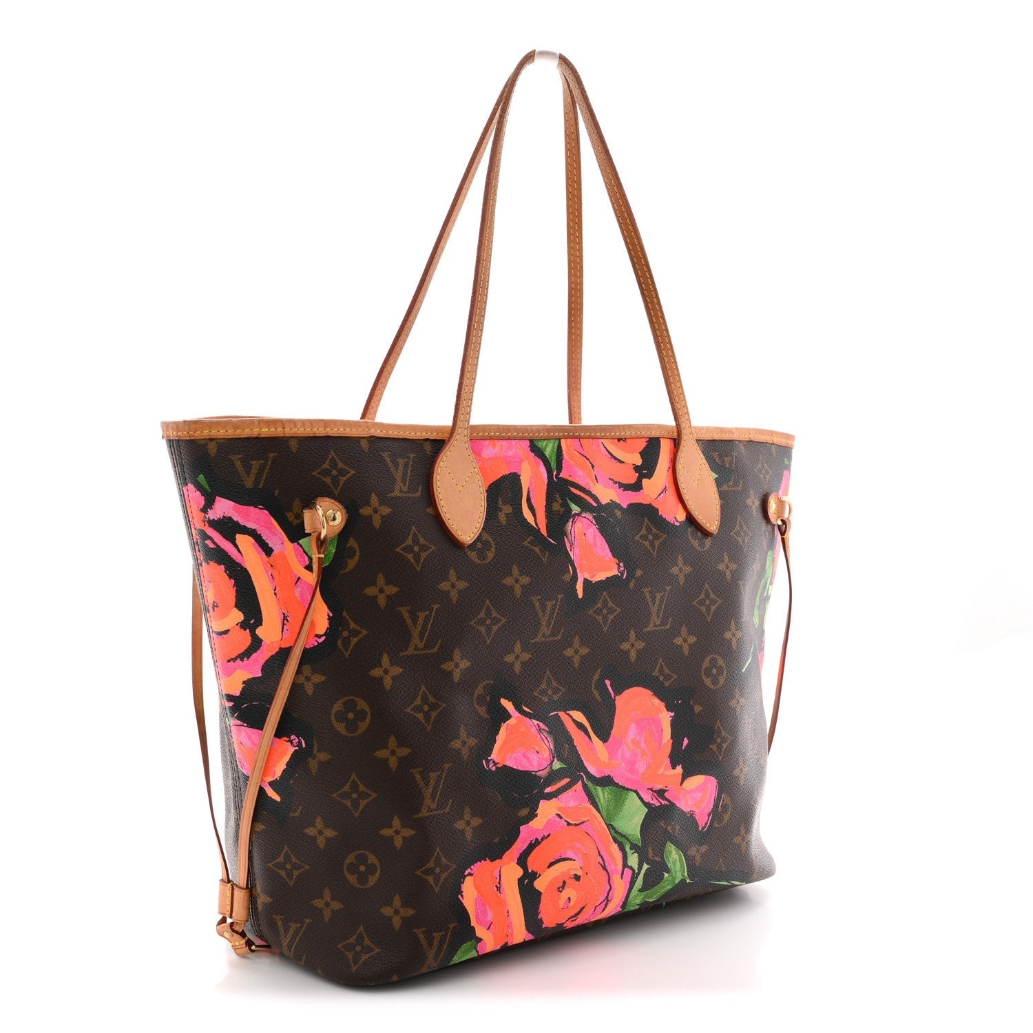 Monogram Roses Neverfull MM
