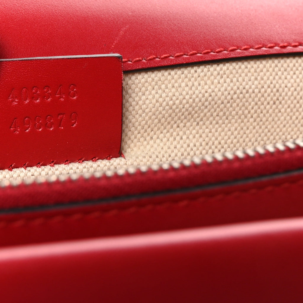 Calfskin Chinese New Year Medium Dionysus Shoulder Bag Hibiscus Red