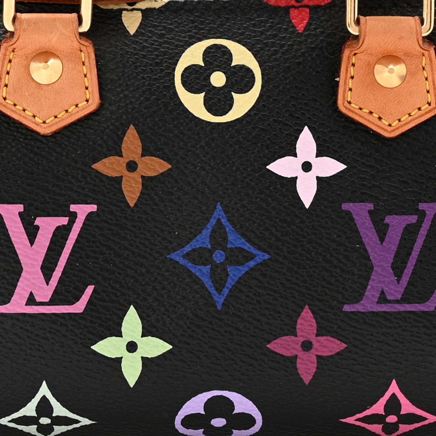 Monogram Multicolor Mini Sac HL Speedy Black