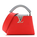 Taurillon Capucines Mini Coral Olympe Blue