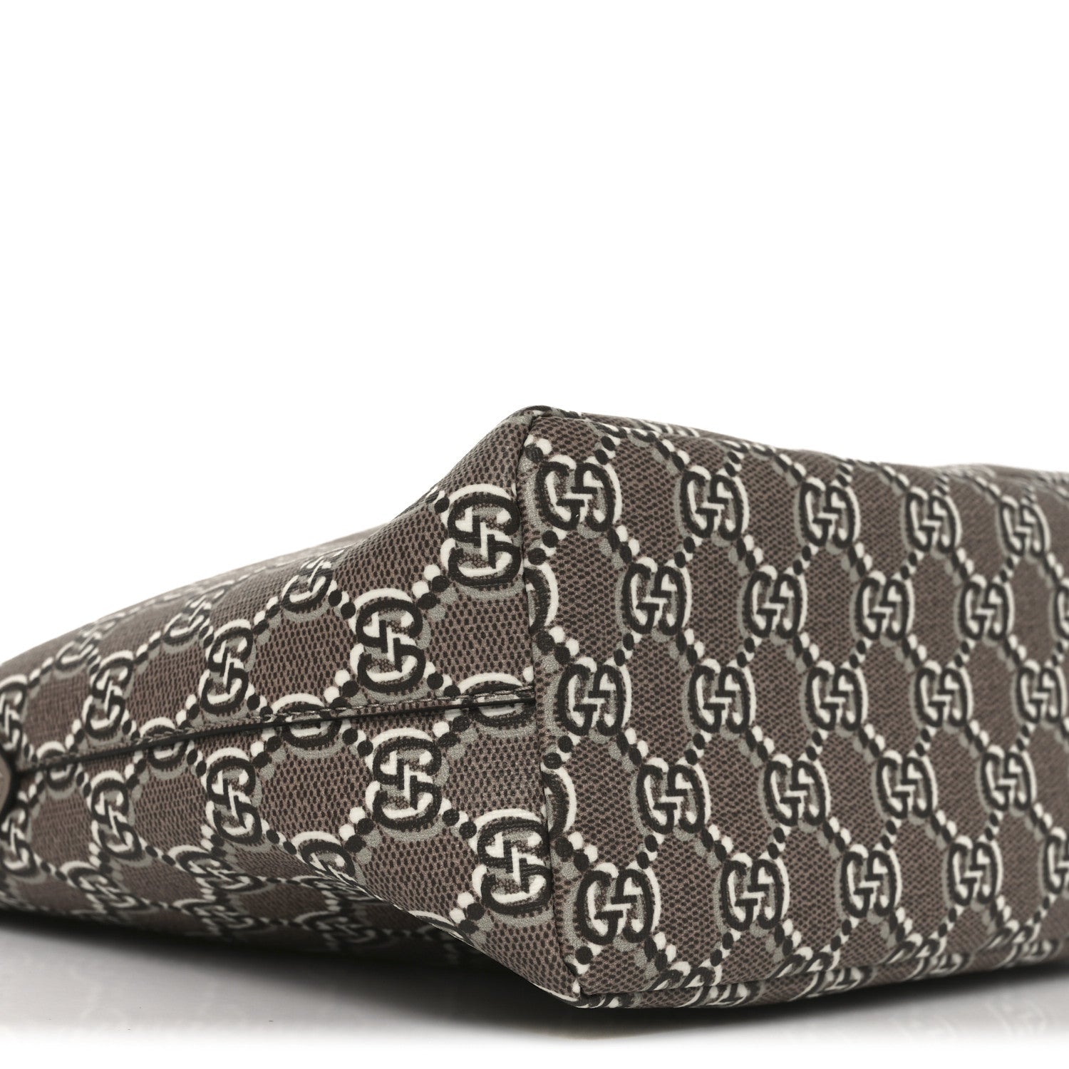 GG Shadow Monogram Super Mini Ophidia Shoulder Bag Taupe