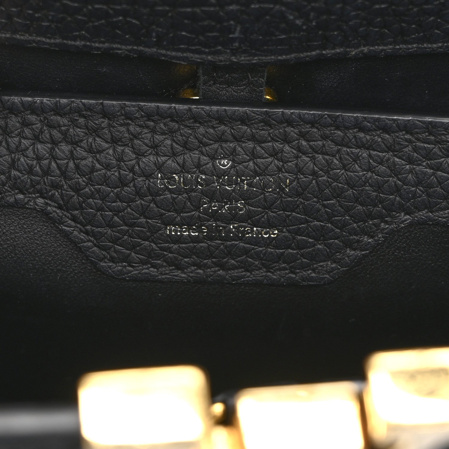 Taurillon Capucines BB Black General Blue