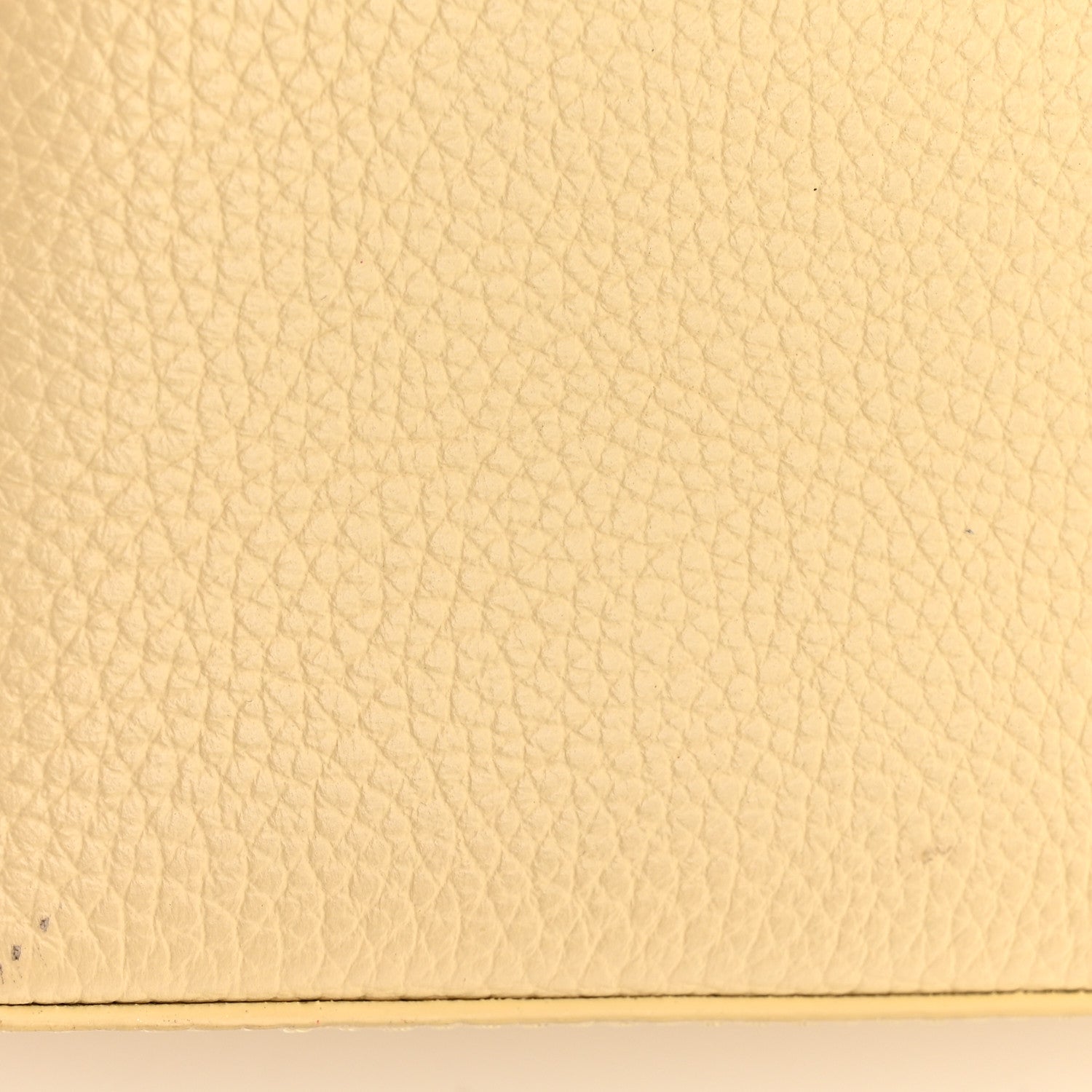 Taurillon Snakeskin Mini Capucines Banane