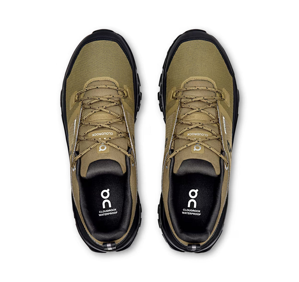 ON Men's Cloudrock Low Waterproof Hunter/Black