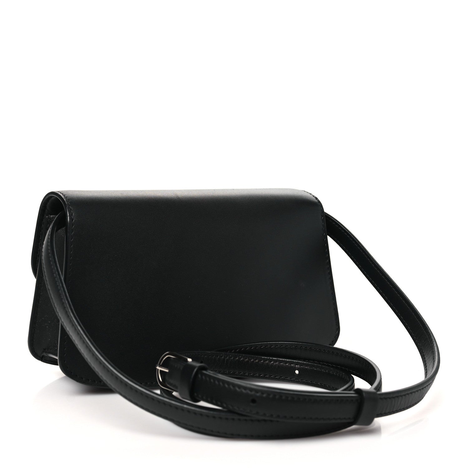Smooth Calfskin The Sofia E/W Crossbody Black