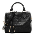 Calfskin Embossed Mini Cube Speedy Black