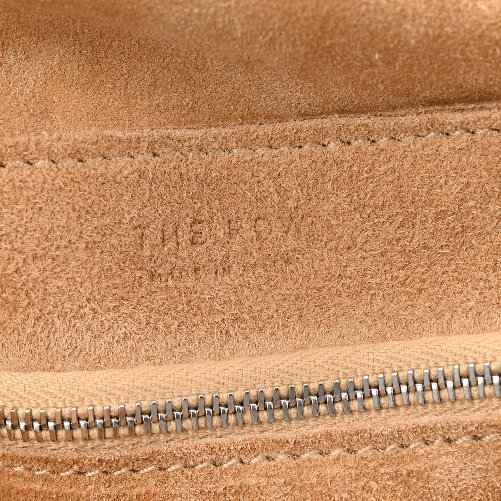 Suede Bindle Bag Warm Beige