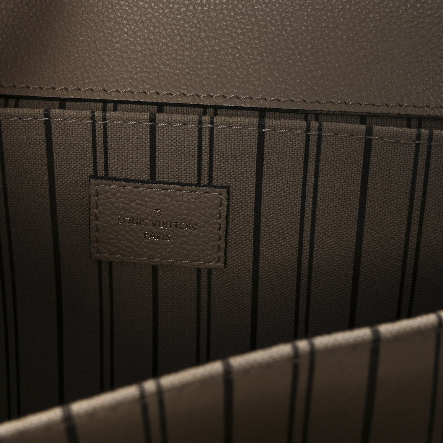 Empreinte Pochette Metis Tourterelle