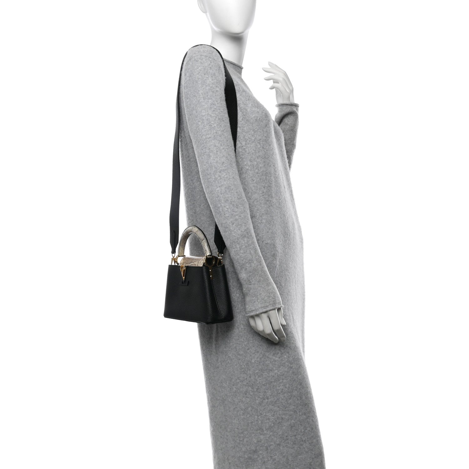 Taurillon Ayers Mini Capucines  Black