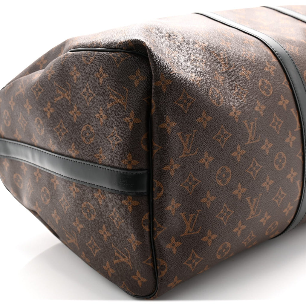 Monogram Macassar Keepall Bandouliere 55