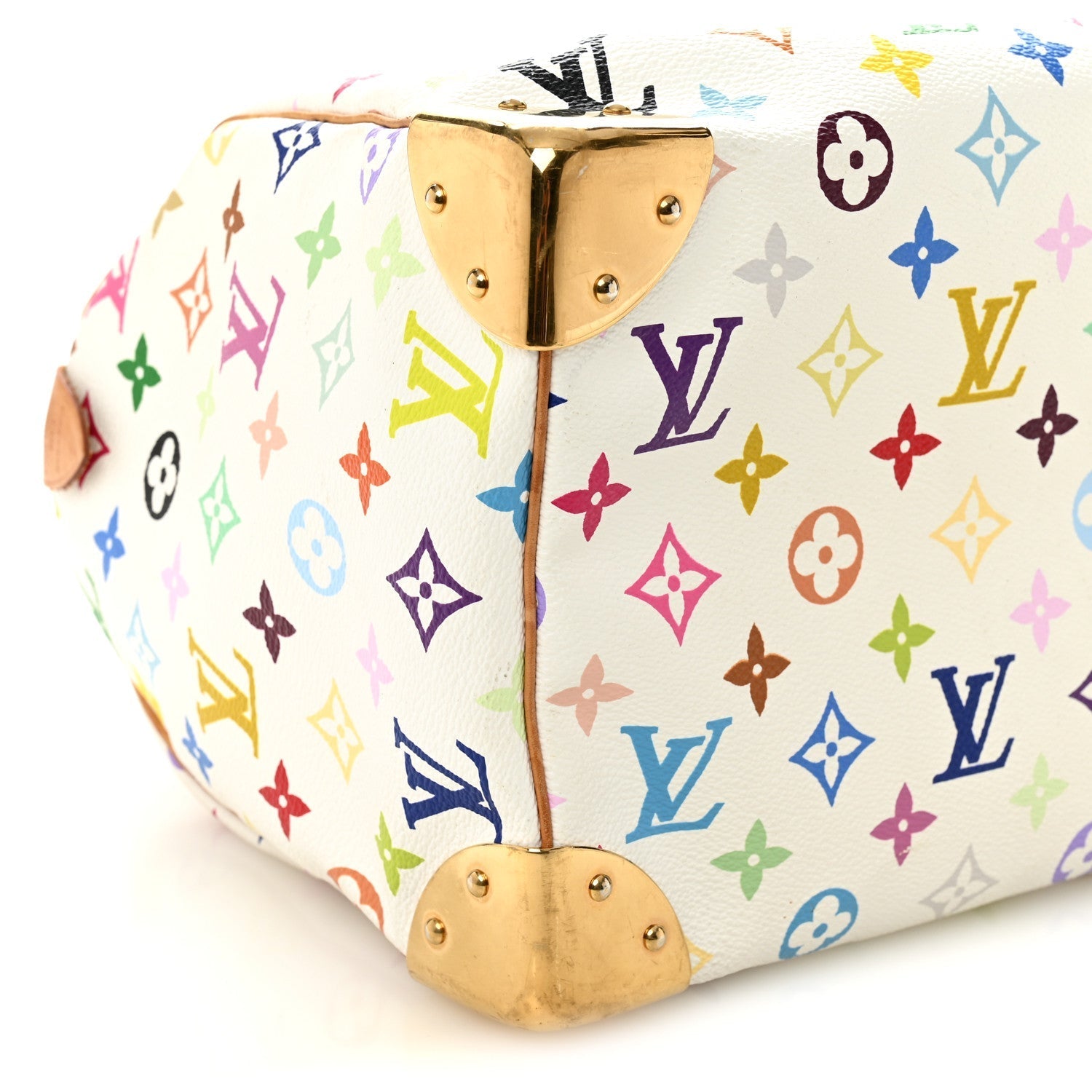 Monogram Multicolor Speedy 30 White