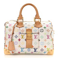 Monogram Multicolor Speedy 30 White
