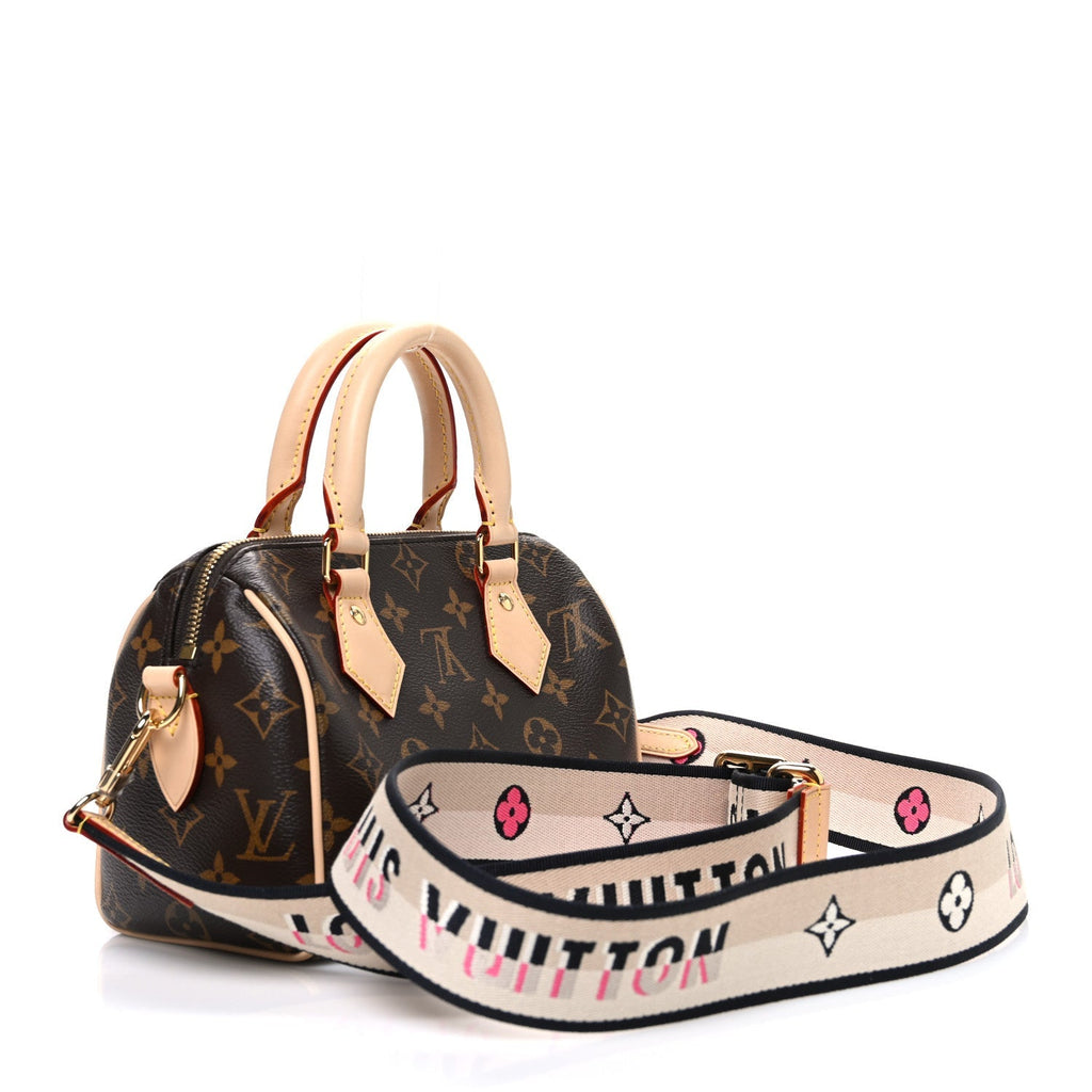 Monogram Speedy Bandouliere 20 Black