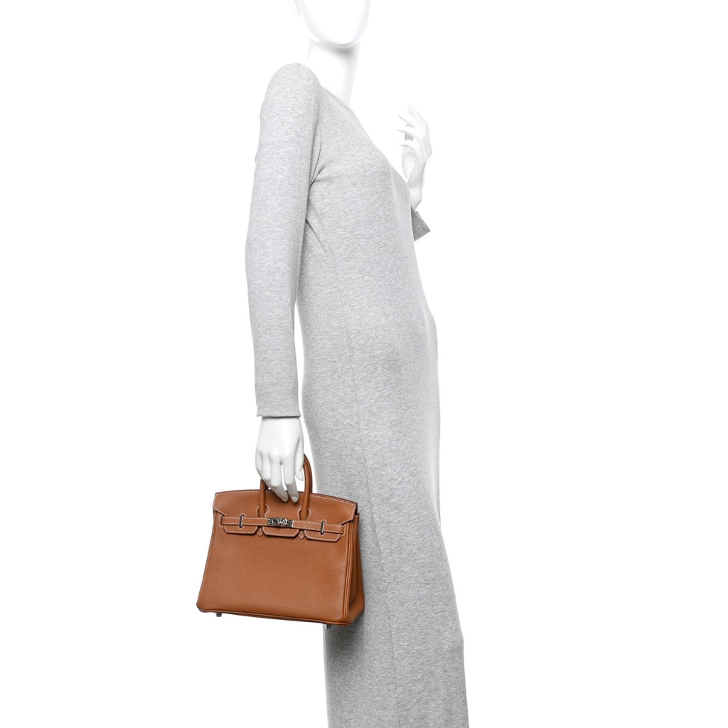 Togo Birkin 25 Gold