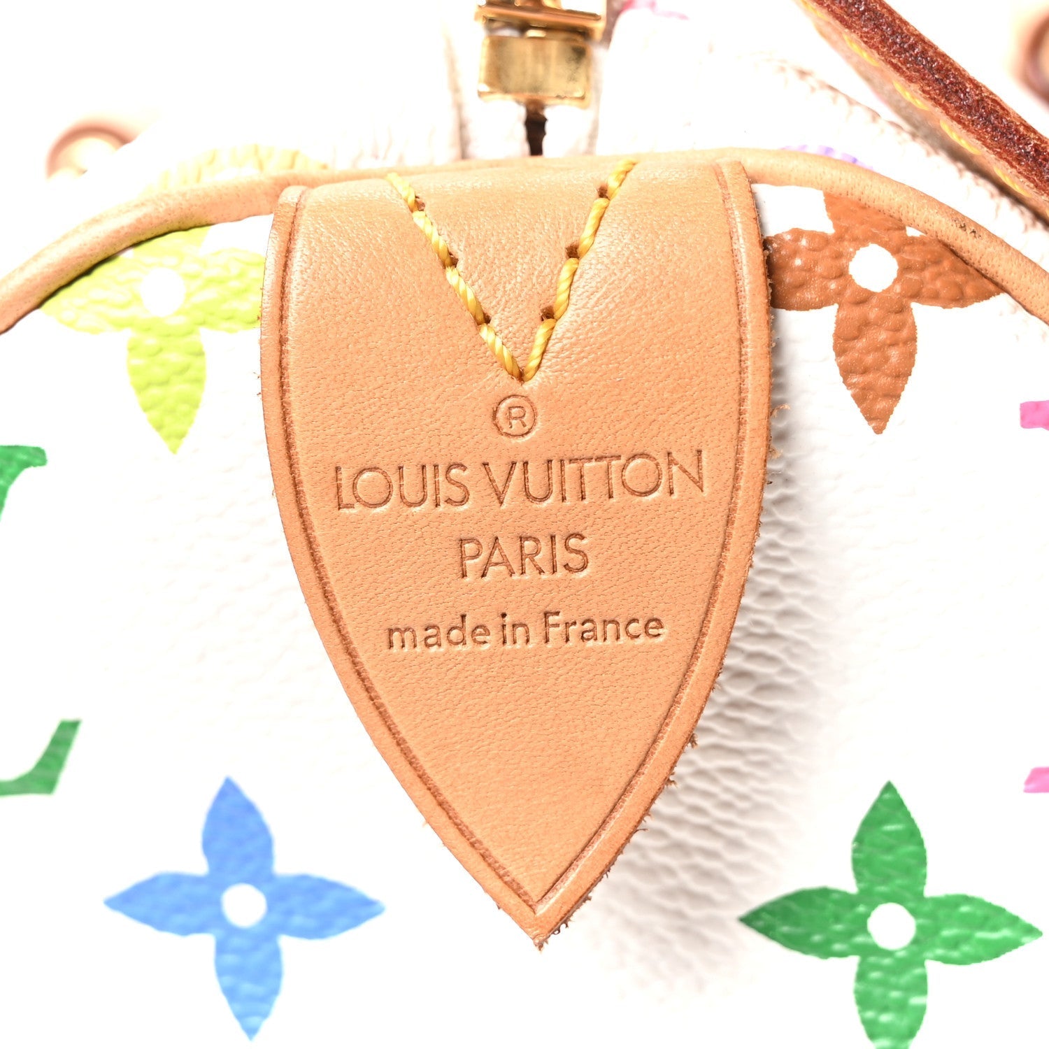 Monogram Multicolor Speedy 30 White