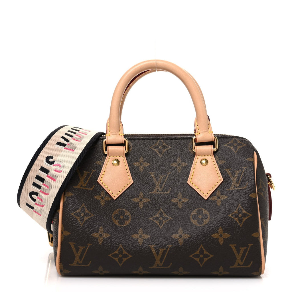 Monogram Speedy Bandouliere 20 Black