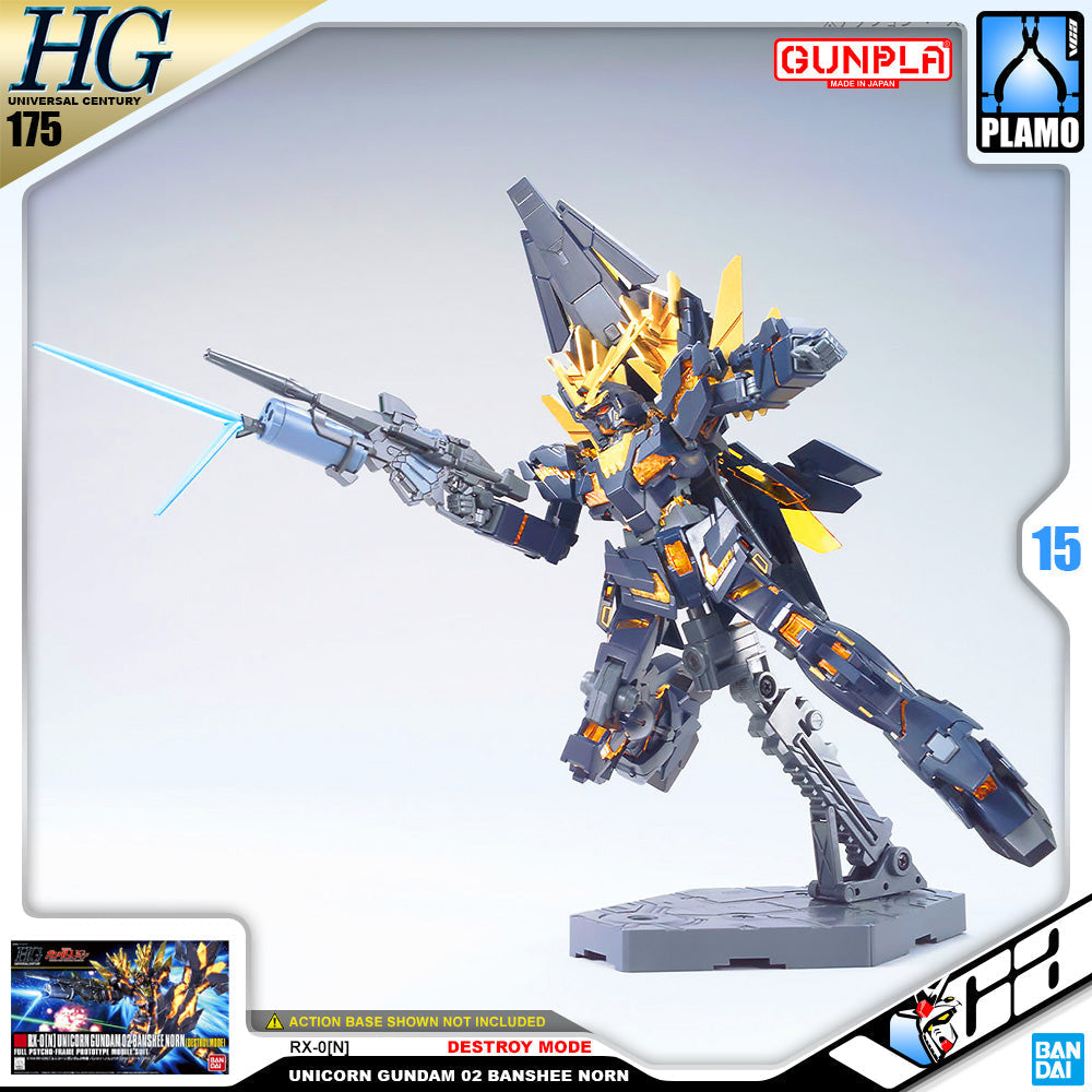 【🔵𝐁𝐀𝐂𝐊𝐎𝐑𝐃𝐄𝐑 DELAYED JUN-2026】 HG-UC UNICORN GUNDAM 02 BANSHEE NORN (DESTROY MODE)