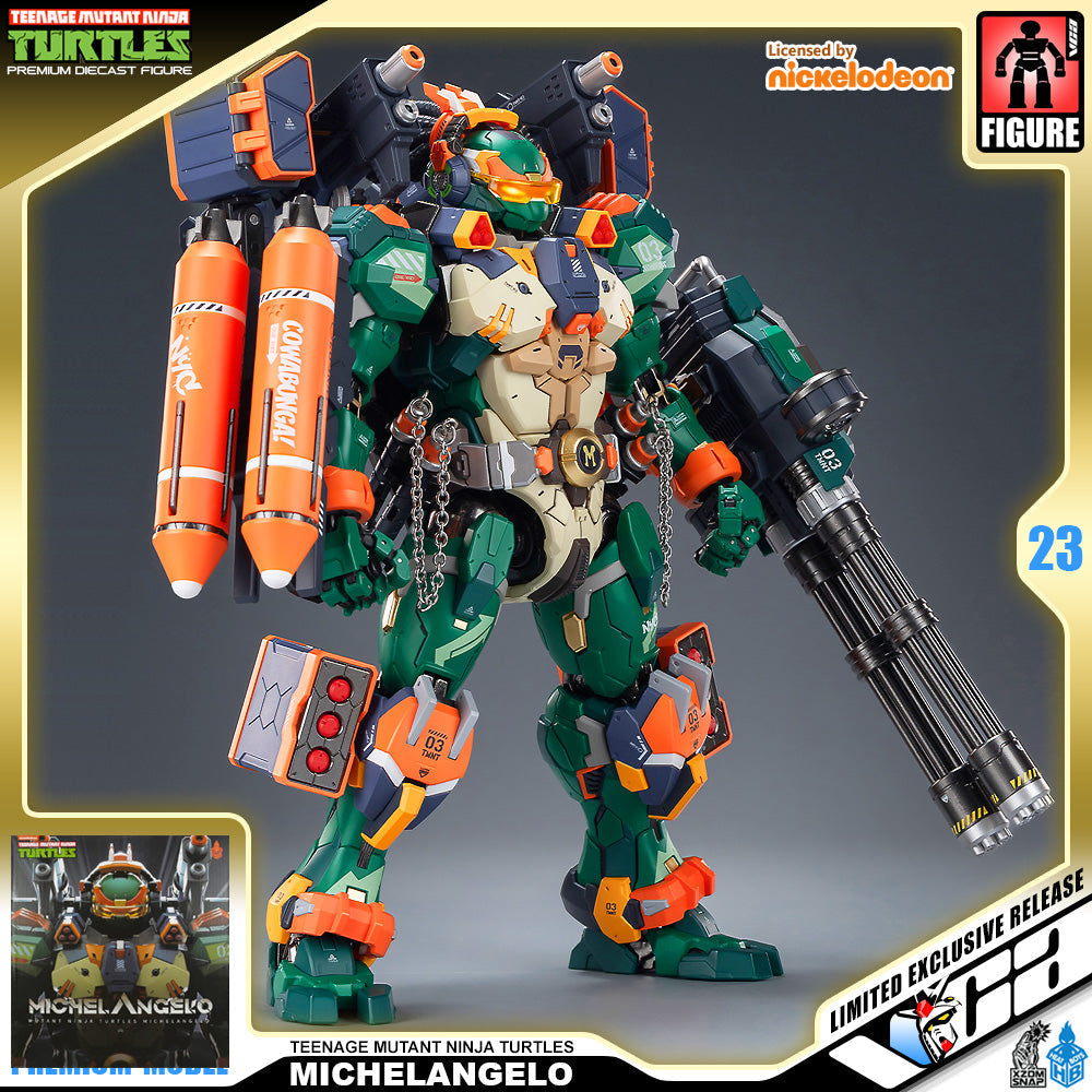 TMNT MICHELANGELO MECHA