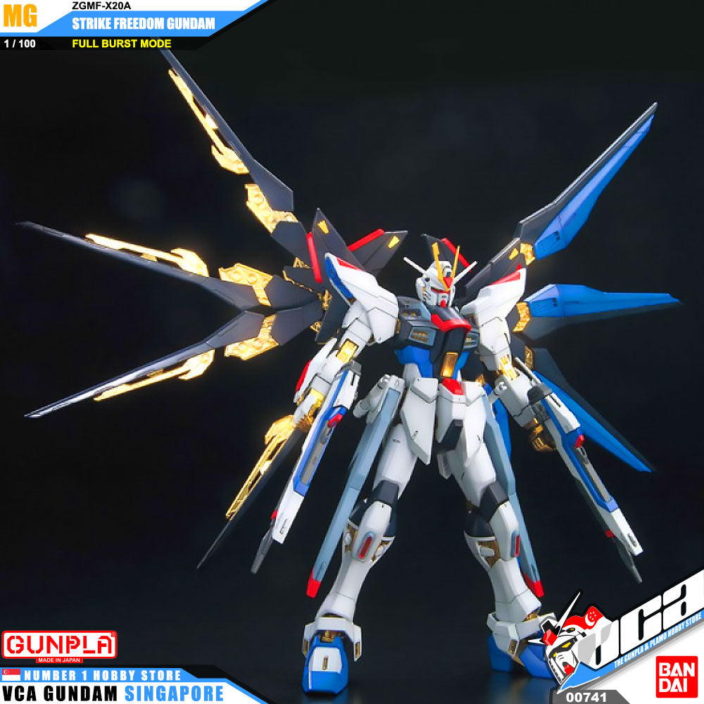 MG STRIKE FREEDOM GUNDAM - FULL BURST MODE