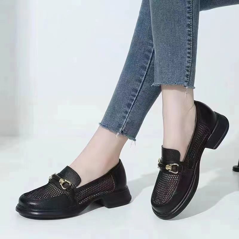 Mocasines transpirables de suela blanda