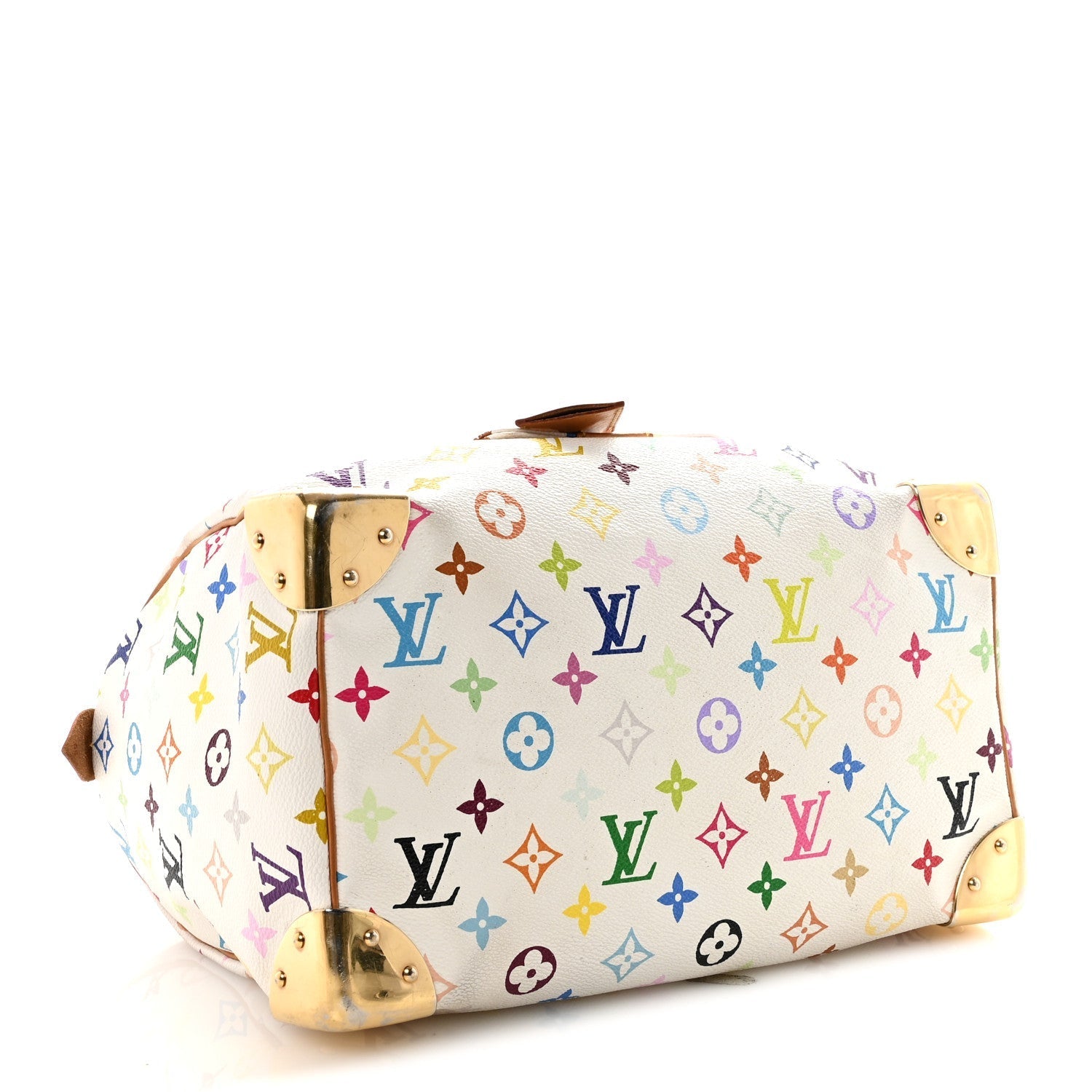 Monogram Multicolor Speedy 30 White